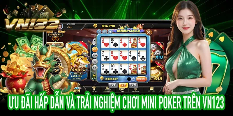Hình ảnh trò chơi casino trực tuyến như Baccarat, Poker